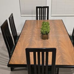 Dining table.