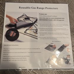 Reusable Gas Range Protectors
