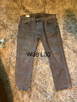 Levi 501 Jeans Size 38, W38 L30 Dark Blue