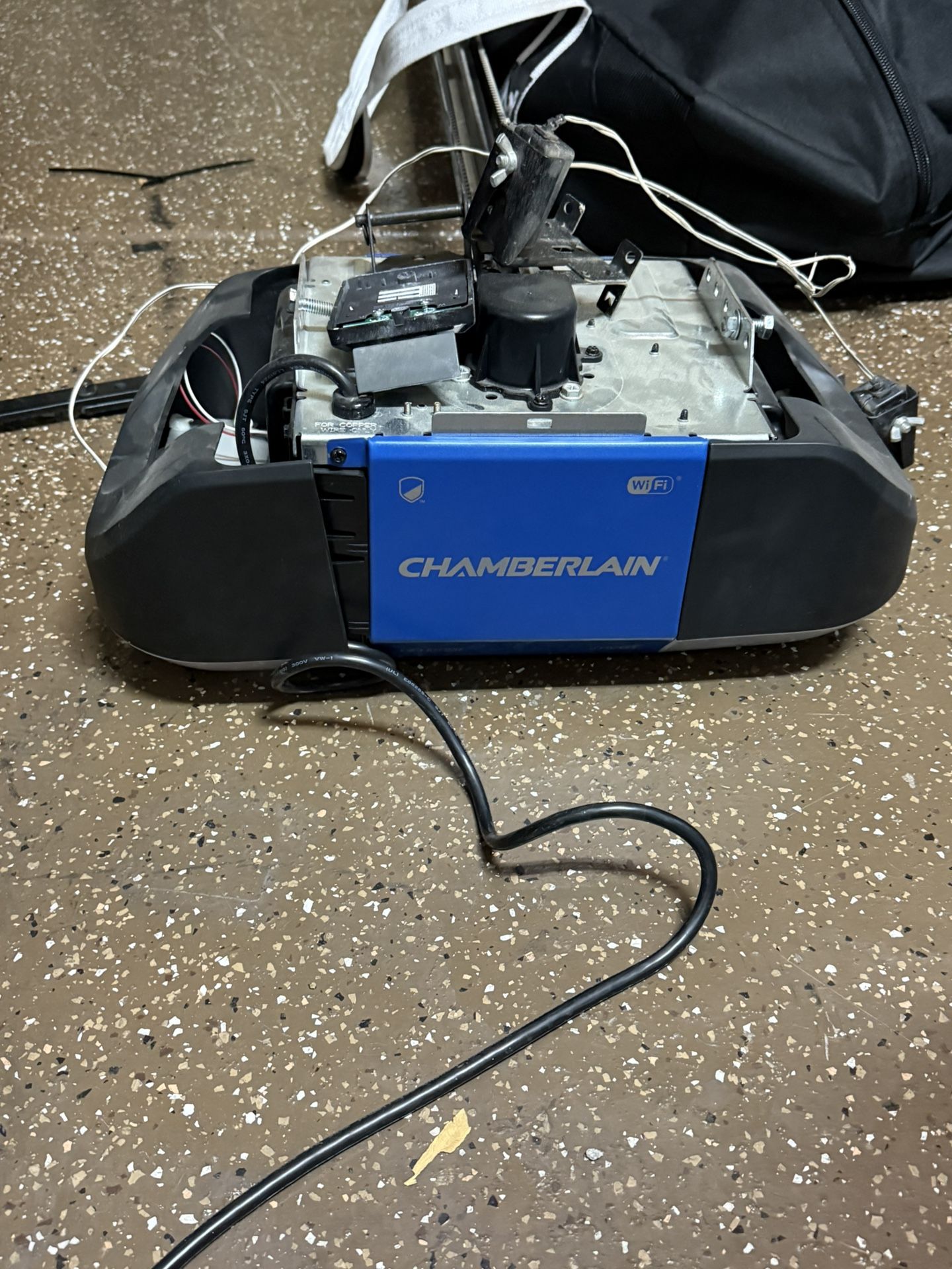 Chamberlain Garage Door Opener With Railing