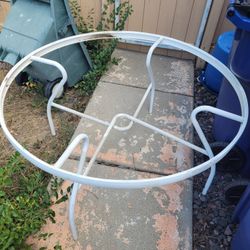 Large round patio table frame only