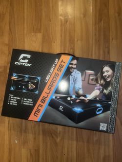 Brand New In Box Mini LED Pool Table 