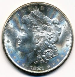 1981-S Morgan Silver Dollar; Proof Like, Clean Fields, Full Feathering, Outstanding Specimen! 