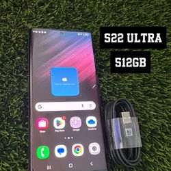 Samsung Galaxy S22 Ultra 512gb 5g. Like New And Unlocked! 