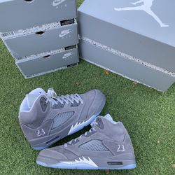 Jordan 5 Retro “Wolf Grey” ❗️PRICES VARY BY SIZE❗️