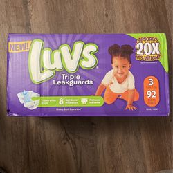 Luvs  Diapers Triple Leakguard