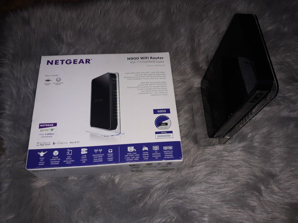 Netgear n900 wifi router