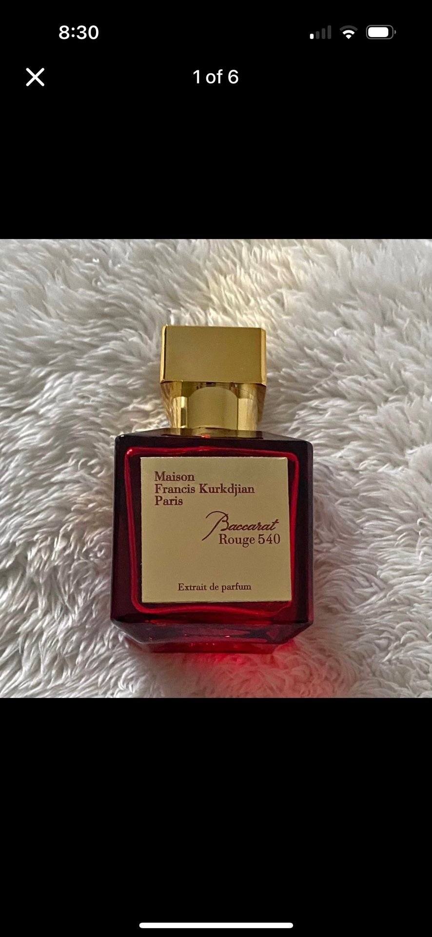 Baccarat Rouge 