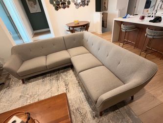 Mid-Century Modern Sectional Sofa