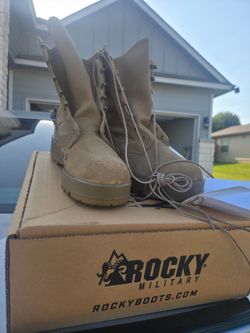 Brand New Rocky Military Coyote Brown Boots - Size ___ - With Box/Tags