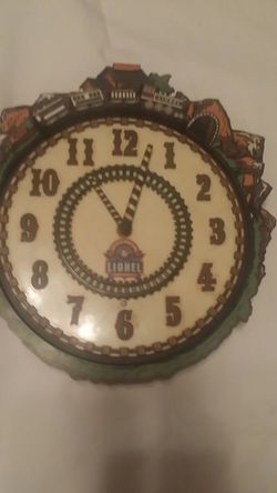 Lionel Train Clock