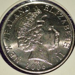 2006 New Zealand 50 Cents Coin