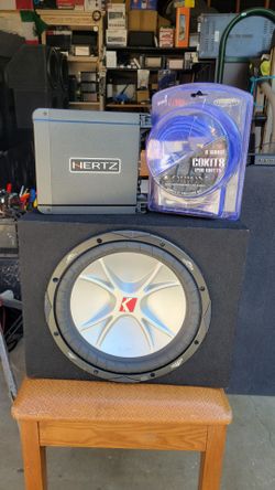 12inch Kicker amplifier and kit