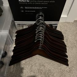 Wood Container Store Hangers