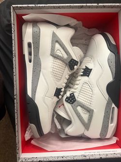 Jordan 4 white Cements