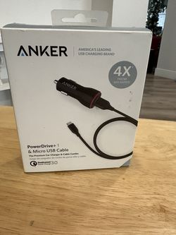 Car Charder & Micro USB Cable