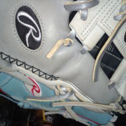 LEATHER RAWLINGS BASEBALL GLOVE TRAVEL BALL HIGH SCHOOL LITTLE LEAGUE 