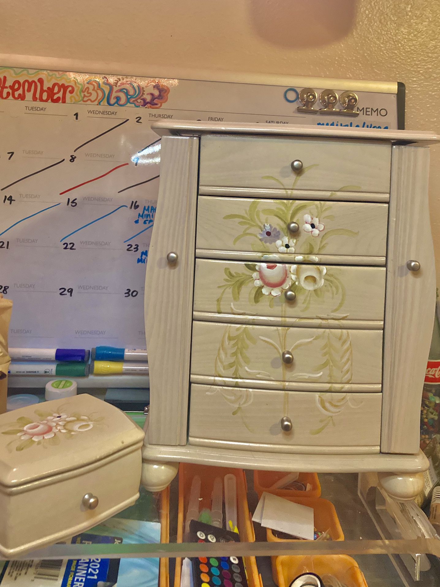 Hand Painted Jewelry Boxes 