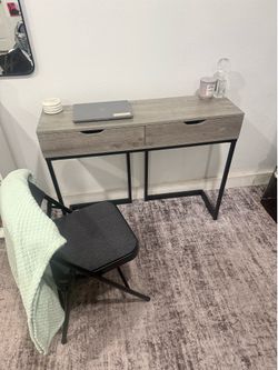 Desk and chair in excellent condition