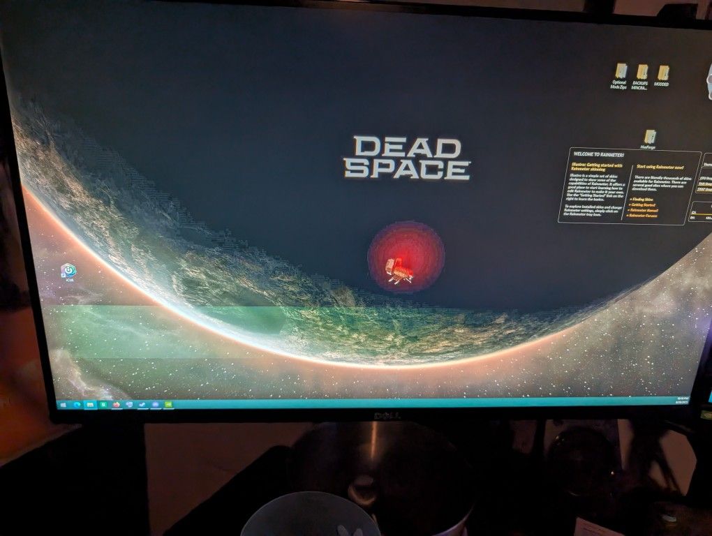 Dell S2716DG Damaged