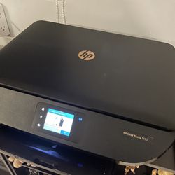 HP envy photo 7155 all in one printer scanner copier wifi bluetooth wireless **needs color ink*