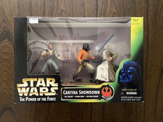 Star Wars 1997 Power Of The Force “Cantina Showdown” Pack