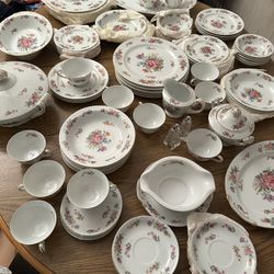 Vintage Aladdin Fine China Set/ Dresdenia Occupied Japan