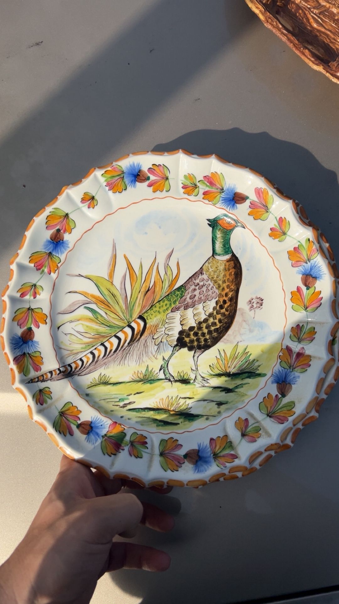 Hand-Painted Plates