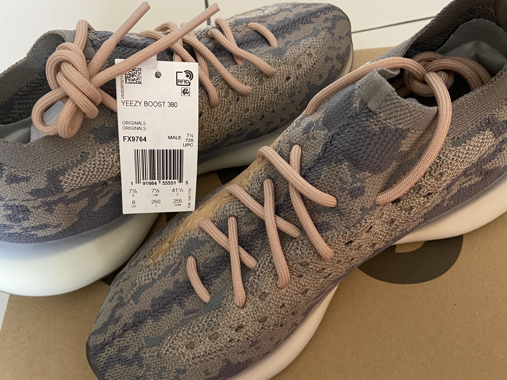 Yeezy Boost 380 Size “Mist” NEW with Box