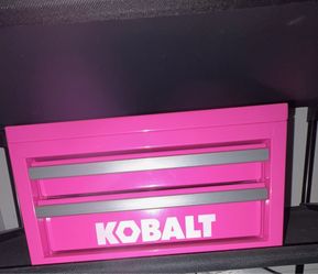 Pink mini tool box