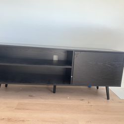 TV Stand With Storage On Right Side