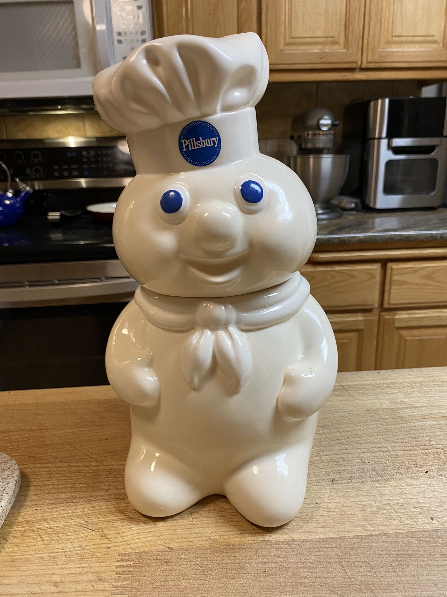 Pillsbury Dough Boy Cookie Jar 1988