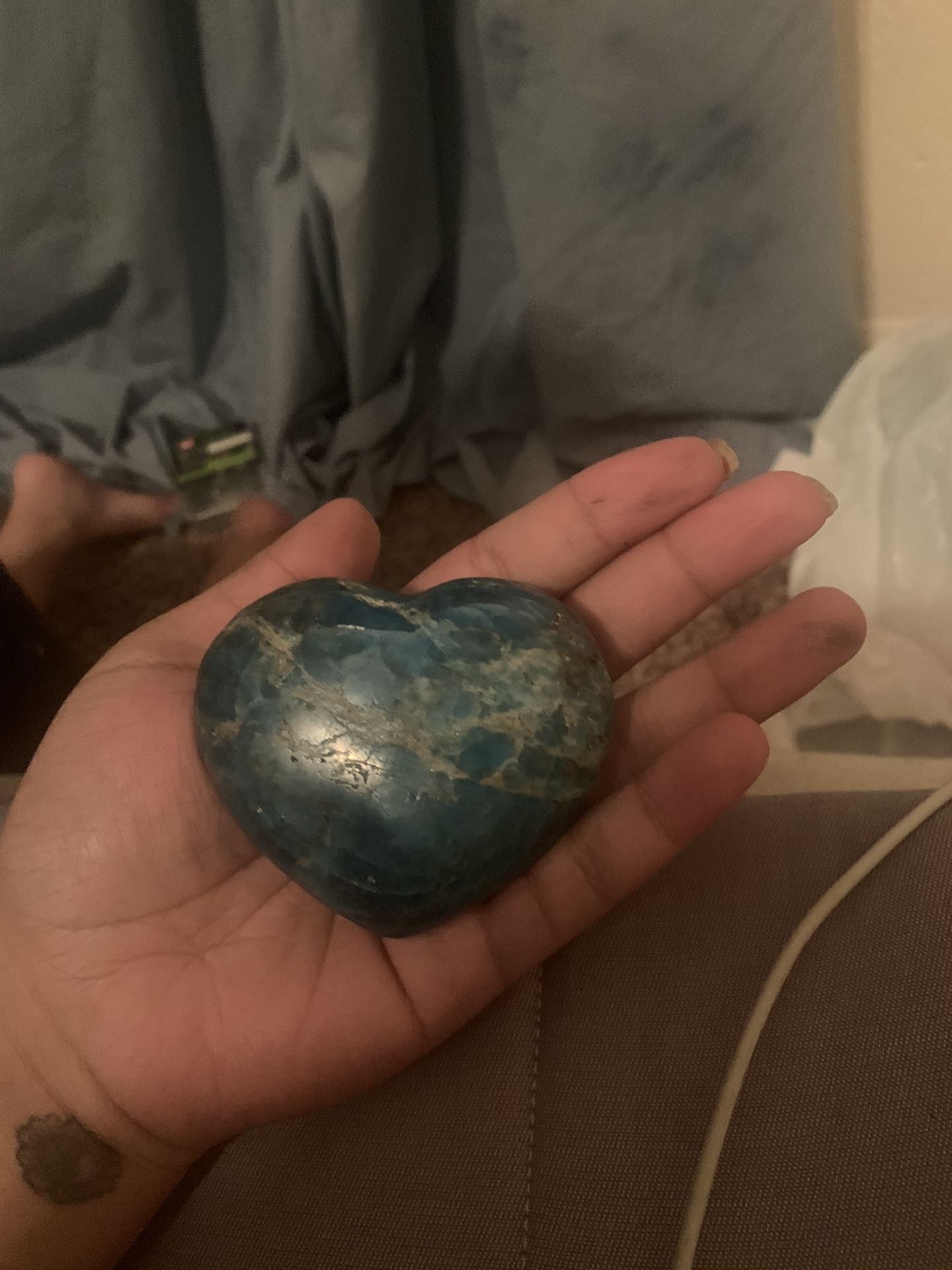 self Healing Heart Shaped Crystal Stone