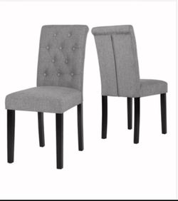 DAGONHIL Chair for Dining Room, Button Tufted Kitchen Chairs