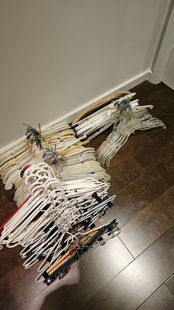 74 assorted Hangers