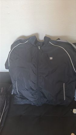 wilson windbreaker and pants set
