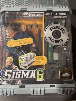 G.I. Joe Sigma 6 Duke W Bonus DVD Unopened 