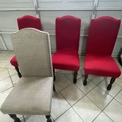 Dinning chairs/ Sillas