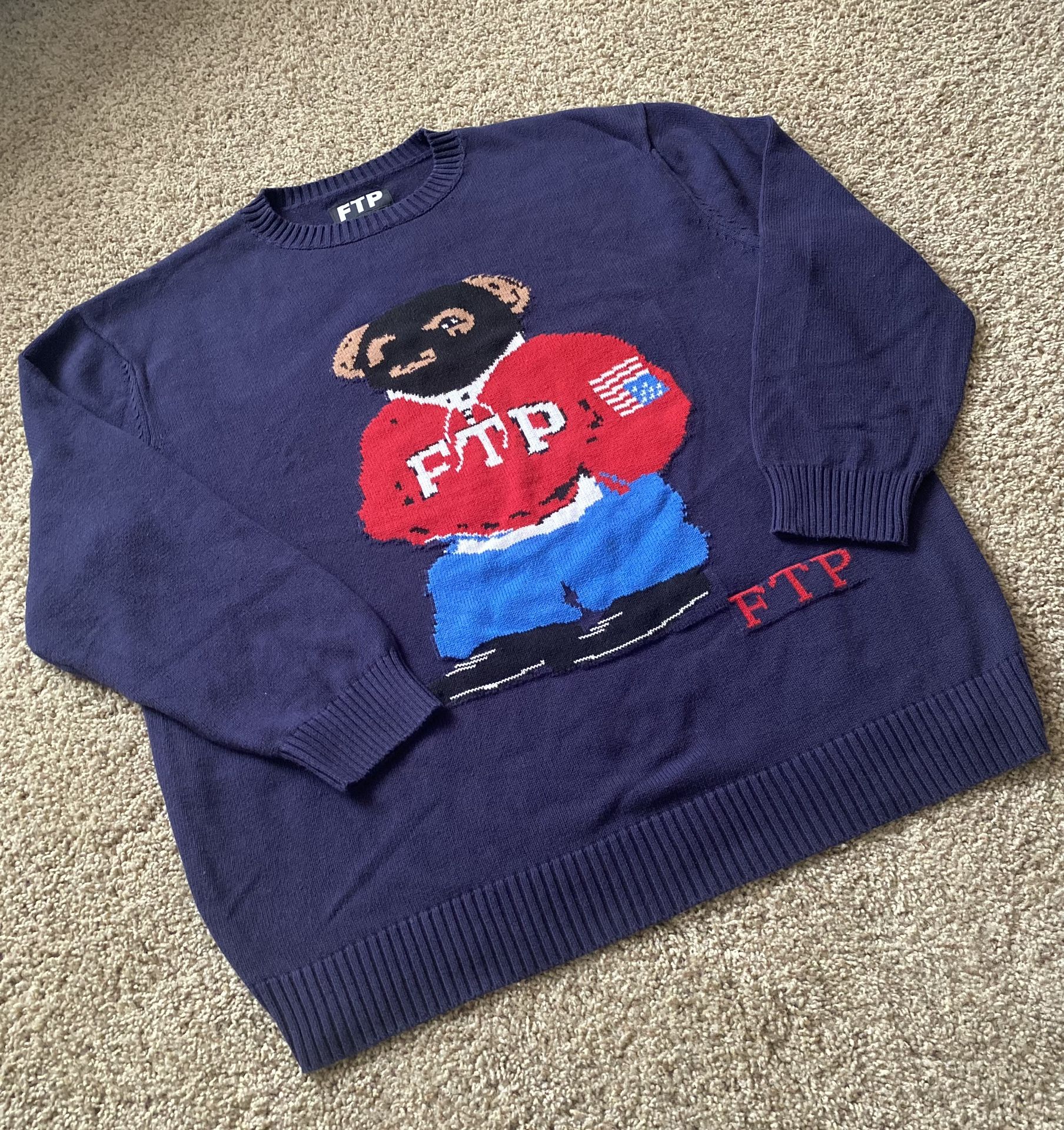 FTP Bear Knit Sweater for Sale in Hayward, CA - OfferUp