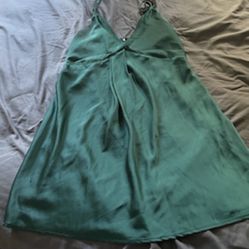 Green Short Dress