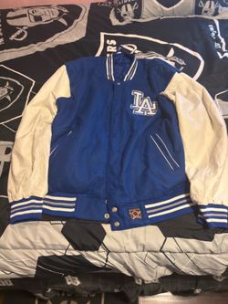 Chamarra dodgers Doble vista XL
