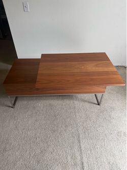 Modani Lubeck Contemporary Coffee Table in Walnut