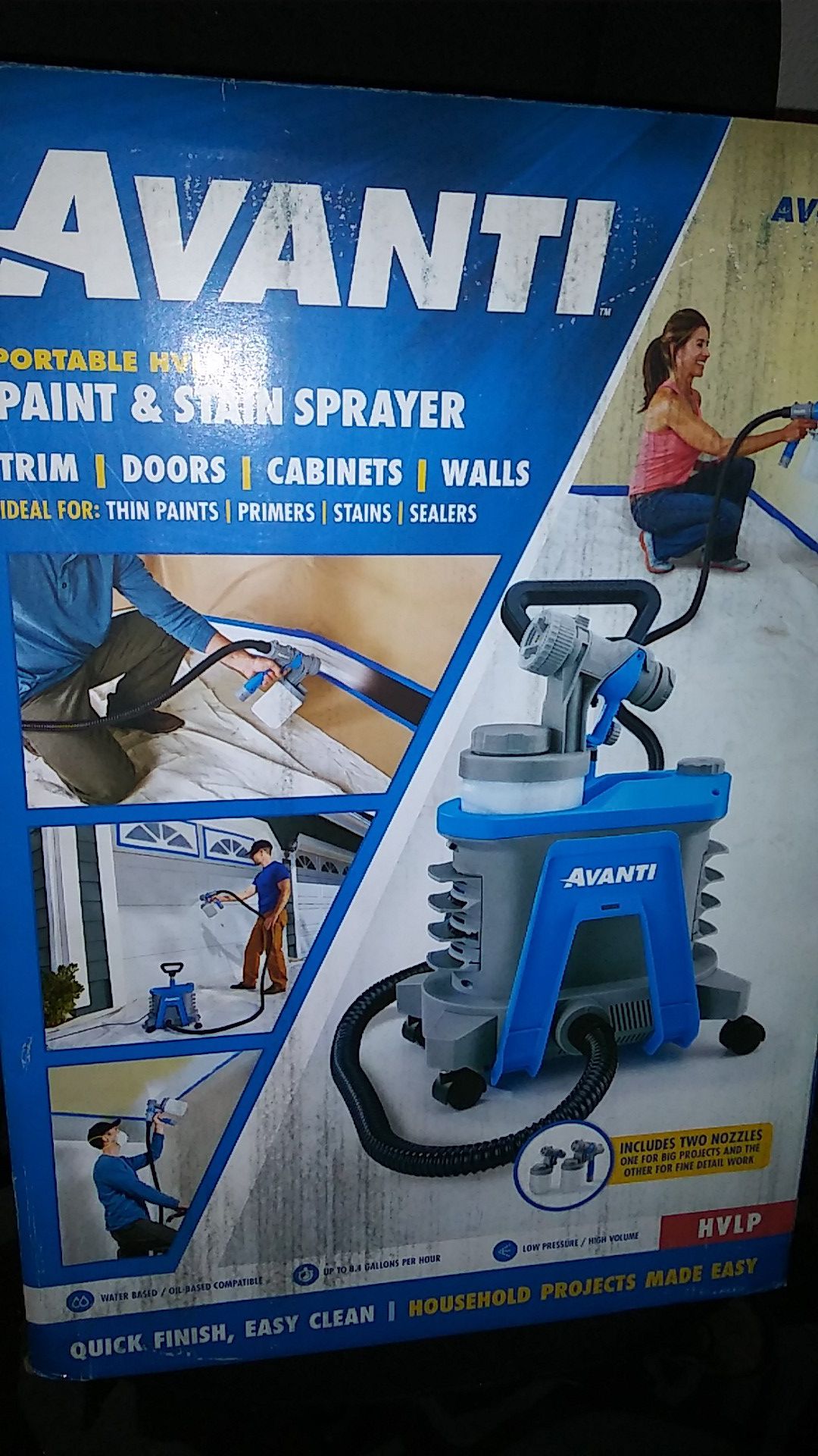 Paint and stain sprayer