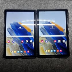 2 Samsung A8 Tablets
