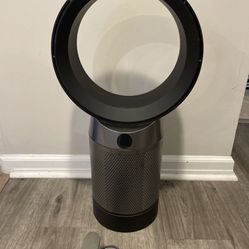 Dyson DP04 Pure Cool Purifying Fan – Gray / Black with Remote, Adapter - WORKS