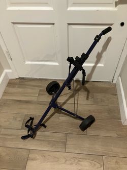 Kids Youth Golf Push Cart Pull Cart
