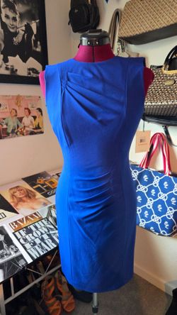 Calvin Klein size 2 Blue Sleeveless Summer Dress