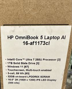 HP Omnibook 5 Laptops AI