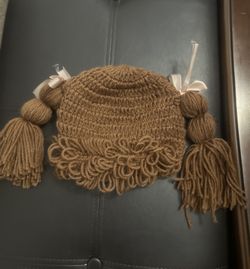 Baby Ponytail Crochet Hat