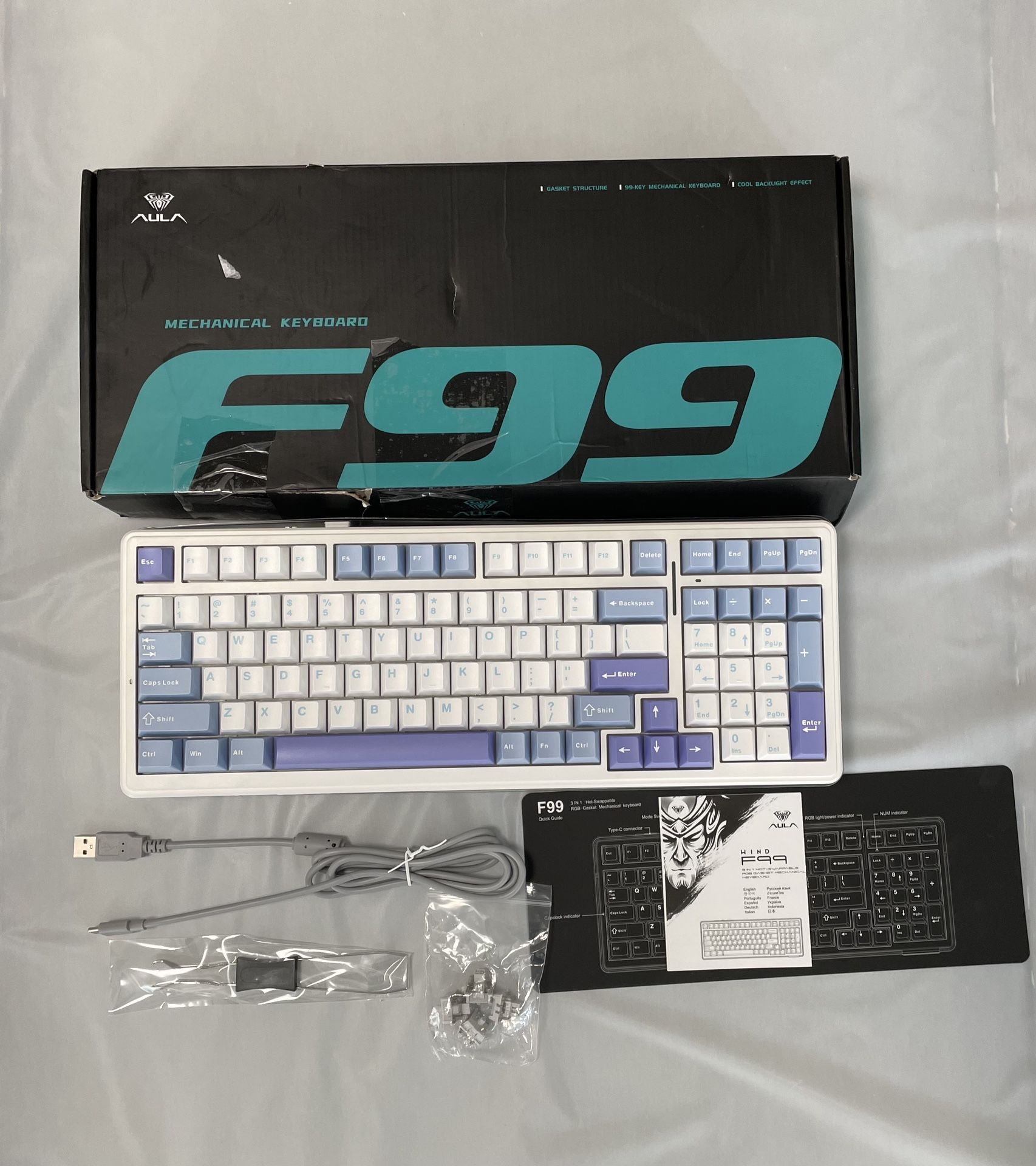 AULA F99 Mechanical Gaming Keyboard 